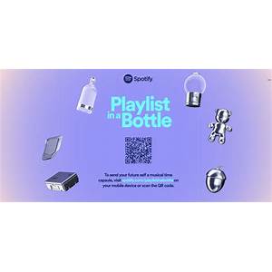 Music time capsule on Spotify add songs